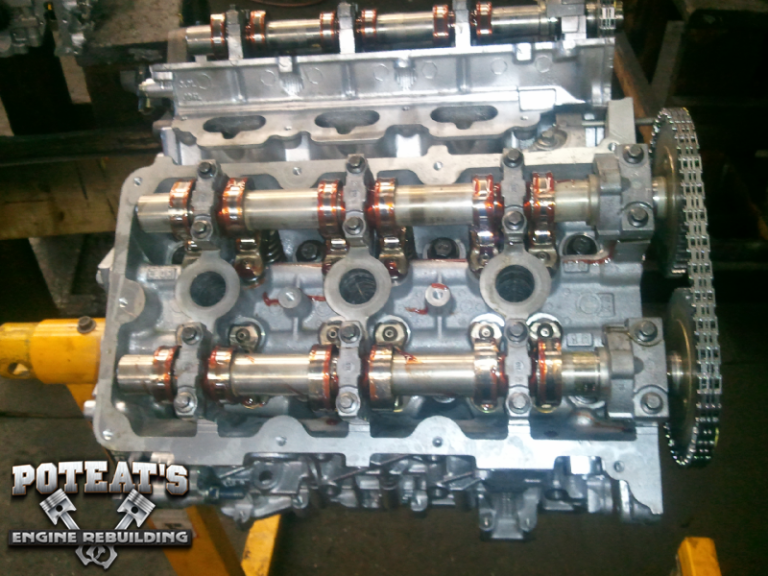 Ford Duratec 3.0 Top View Poteat's Engine Rebuilding